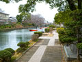 水辺の散歩道