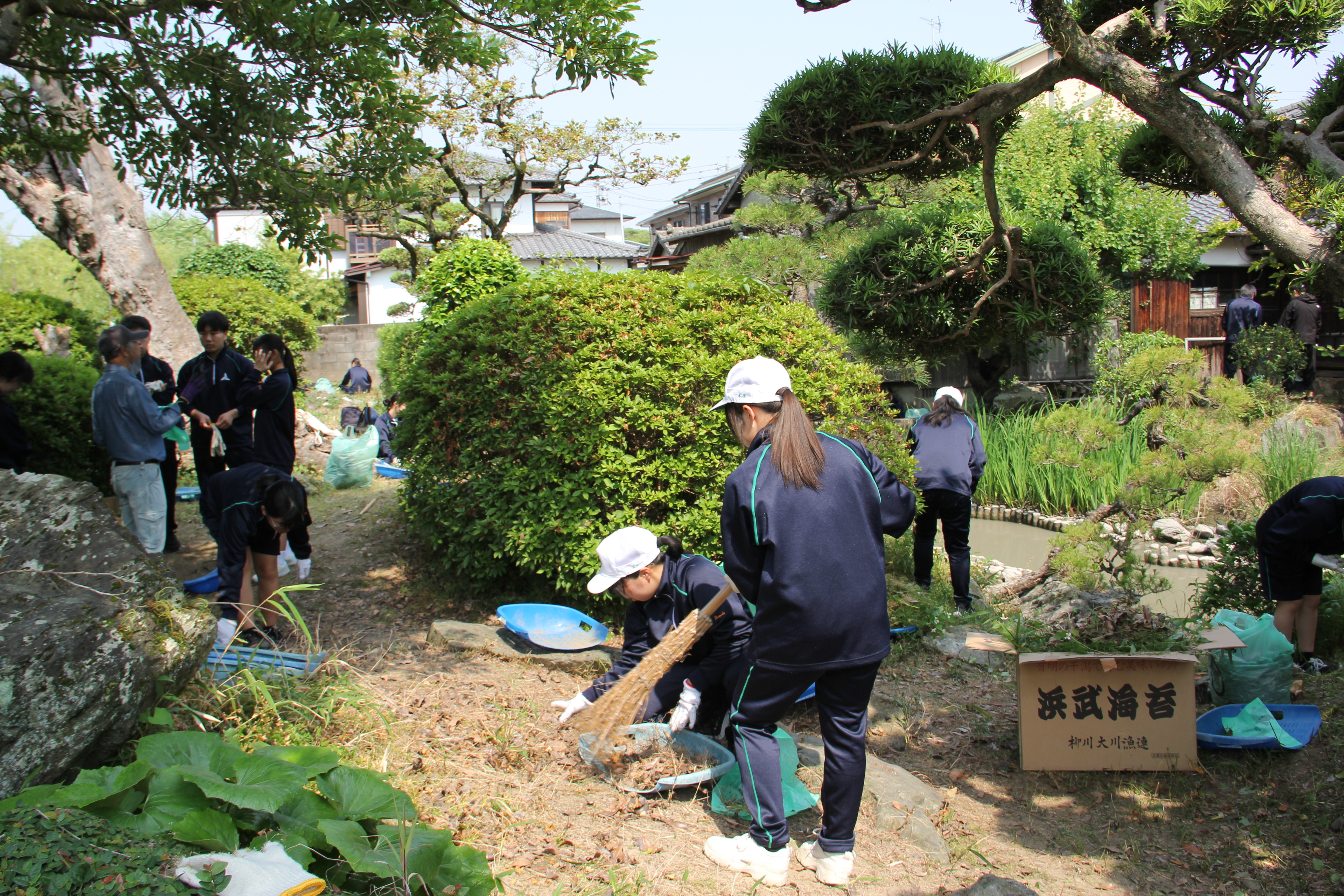 庭園清掃.JPG