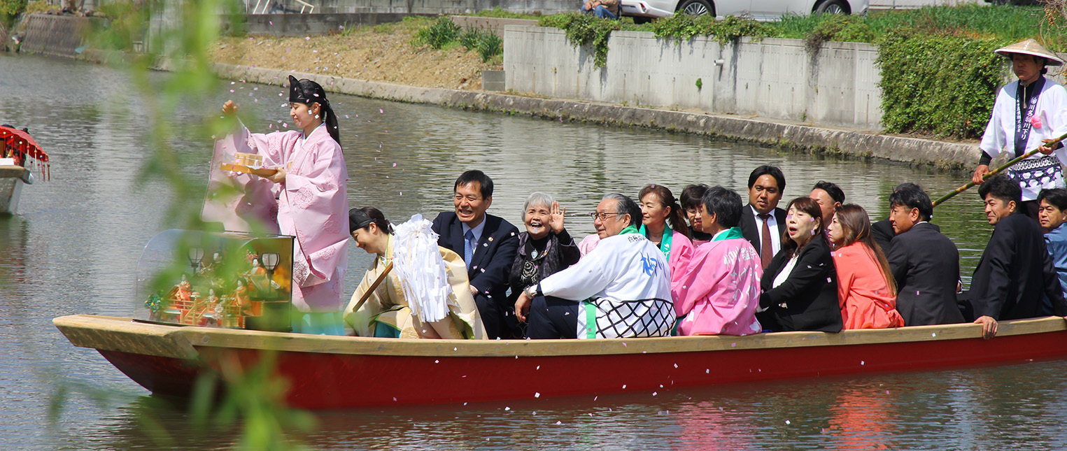 流し雛祭