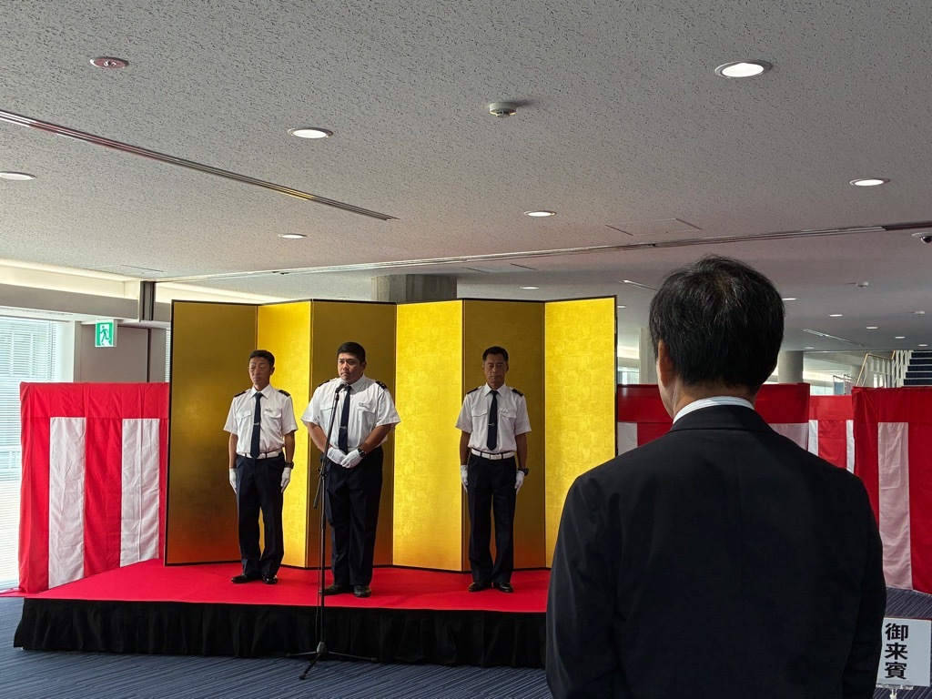 第139期選手養成訓練修了式2