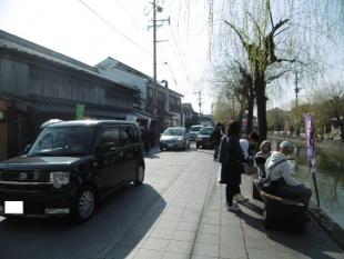 着手前の通過車両や路上駐車の様子