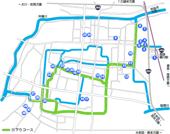 市内の文学碑マップ