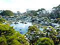 松濤園冬景色の画像