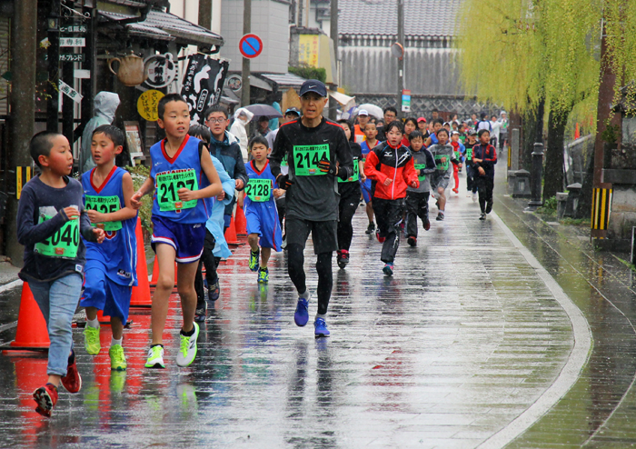 第4回柳川おもてなし健康マラソン大会の様子