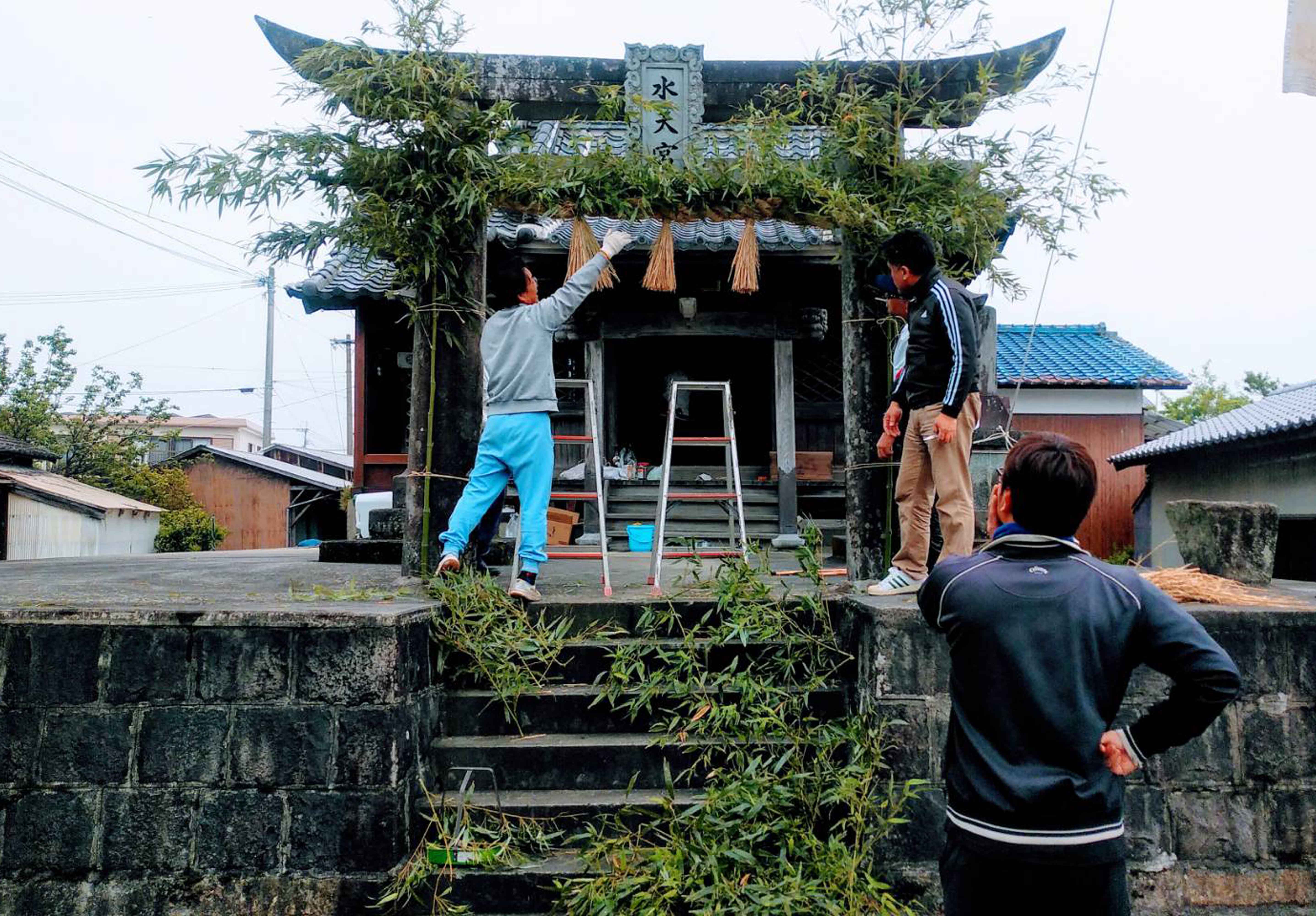 水天宮祭の様子1