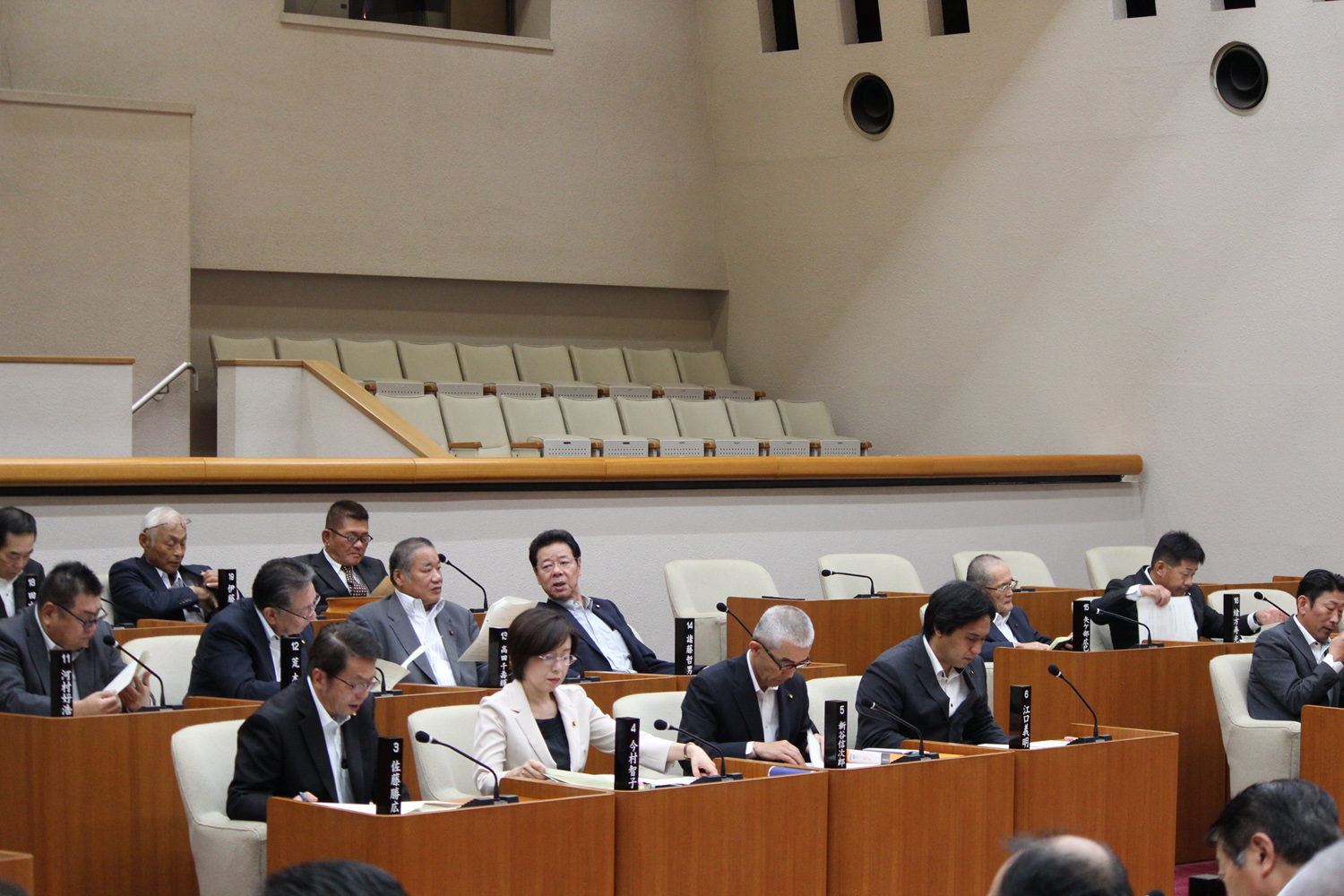 6月の議会本会議の様子