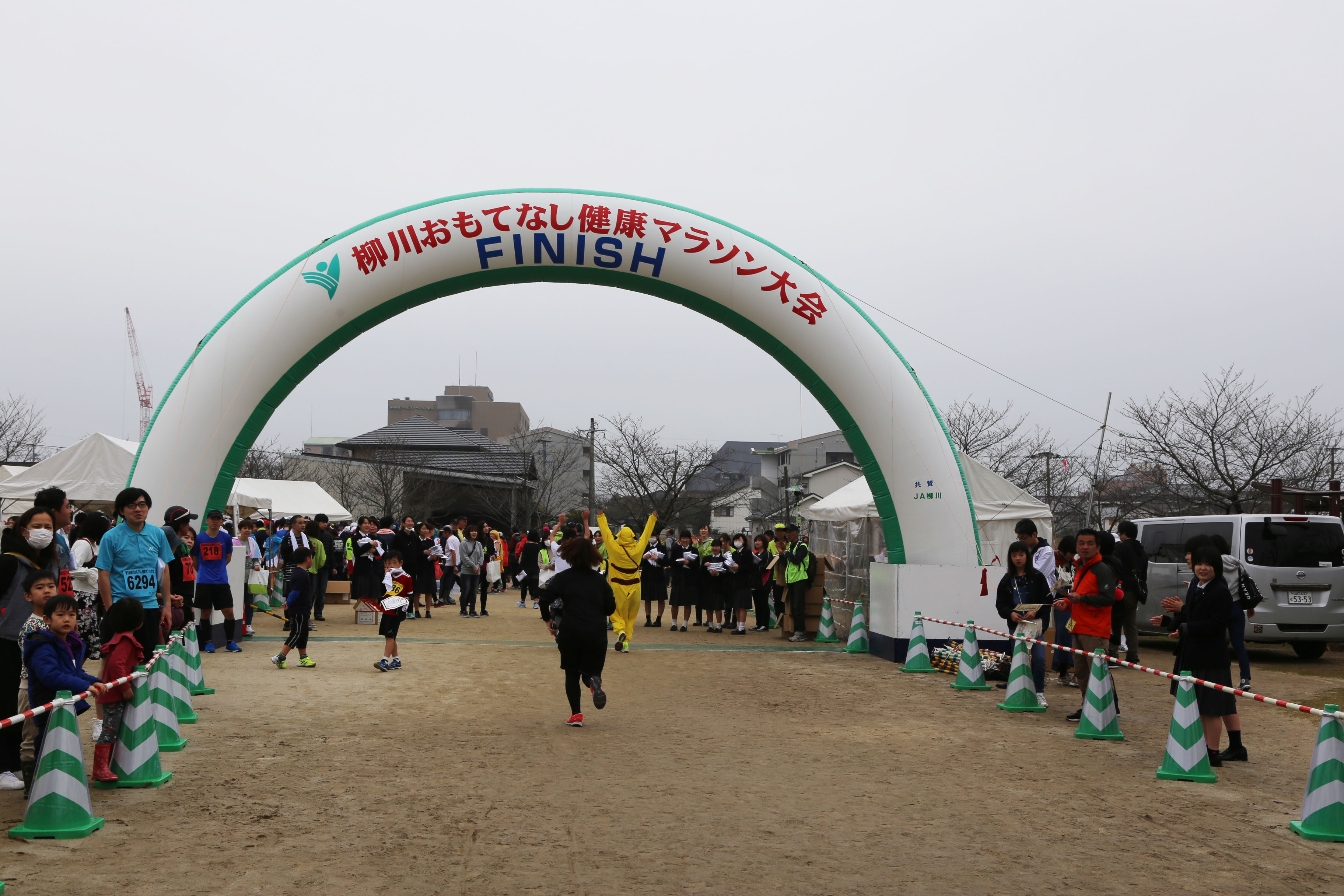 バルーンアーチの写真