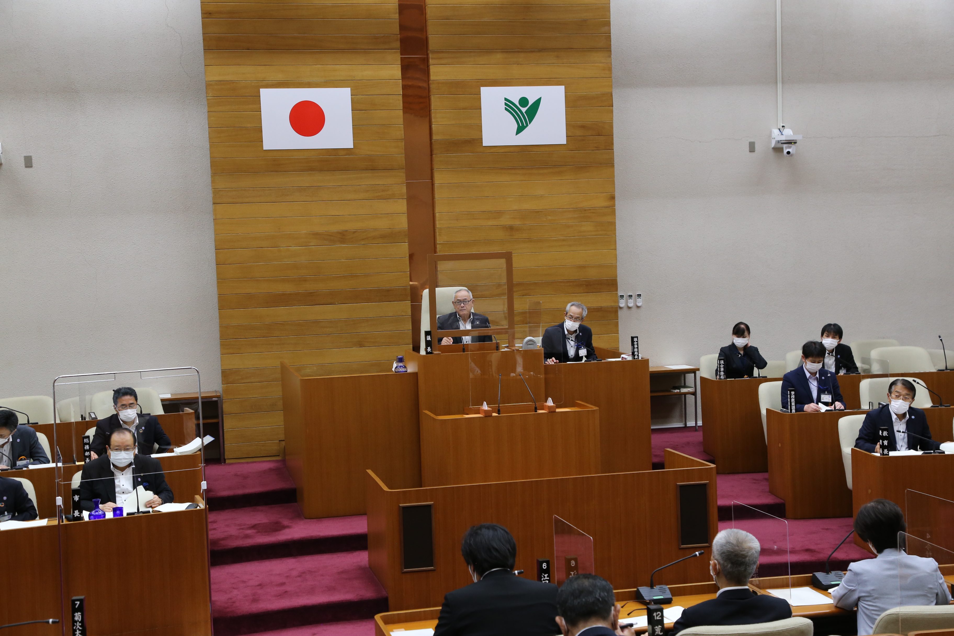 6月の市議会定例会の様子