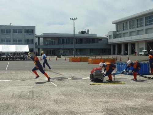 福岡県消防操法大会