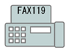 FAXのイラスト